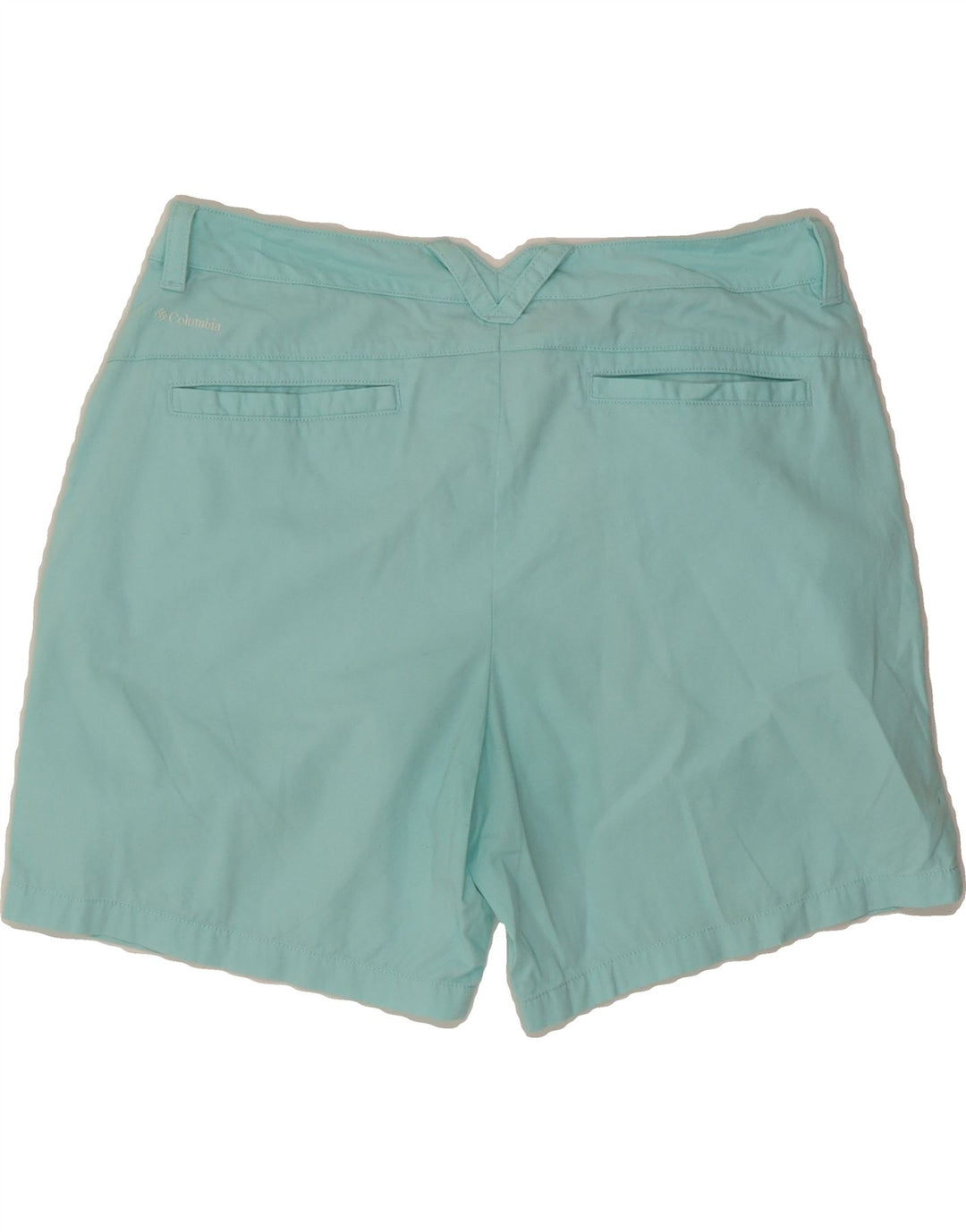 COLUMBIA Womens Chino Shorts US 8 Medium W30  Turquoise Cotton Vintage Columbia and Second-Hand Columbia from Messina Hembry 