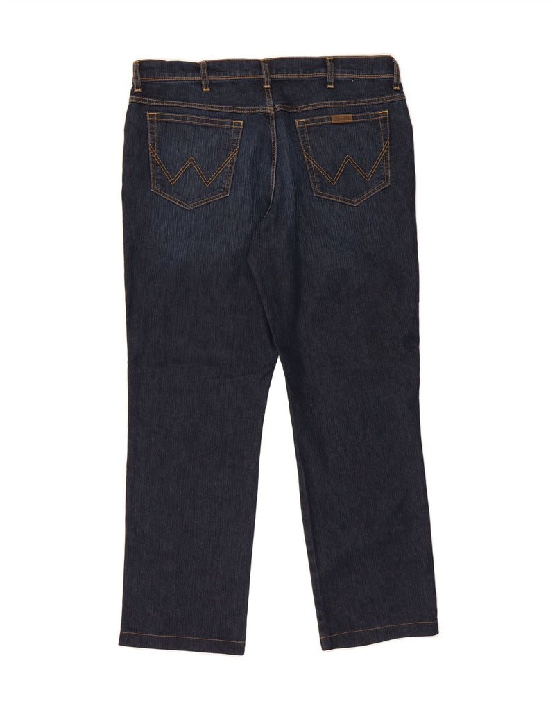 WRANGLER Mens Regular Fit Straight Jeans W40 L32 Blue Cotton Vintage Wrangler and Second-Hand Wrangler from Messina Hembry 