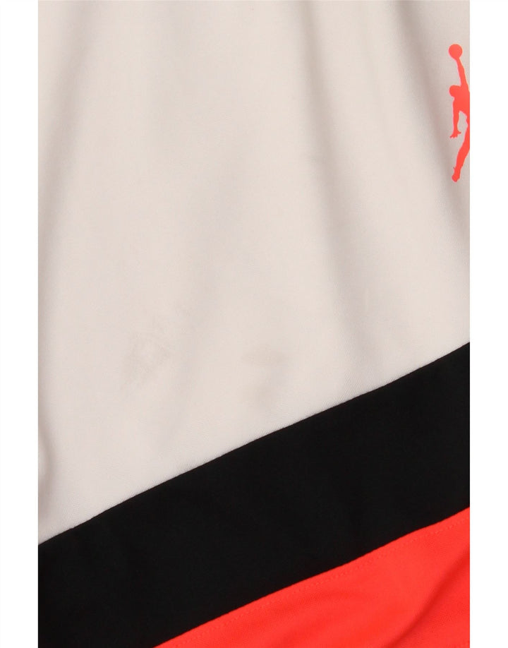 Jordan Mens Sport Shorts Medium  White Colourblock Polyester