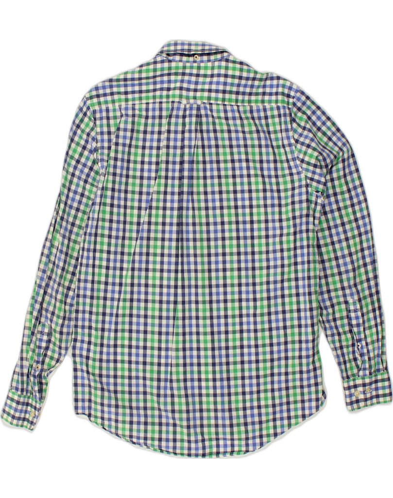 GANT Mens Regular Fit Shirt Medium Green Gingham Cotton | Vintage Gant | Thrift | Second-Hand Gant | Used Clothing | Messina Hembry 