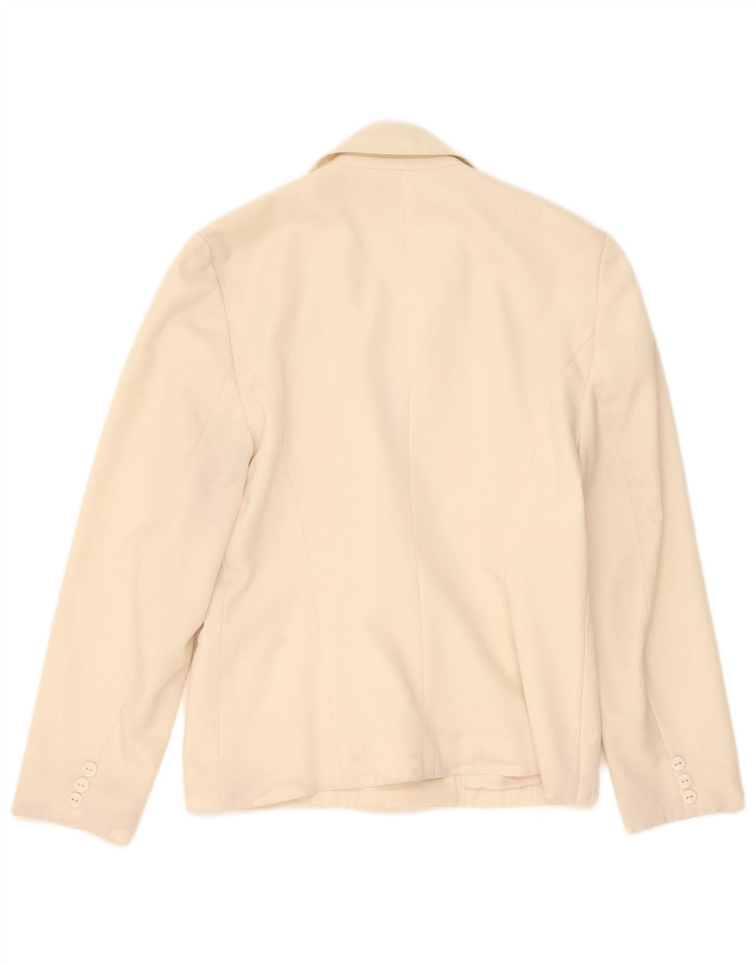 ALLUMETTE AC. Paris Womens Double Breasted Blazer Jacket UK 12 Medium Beige