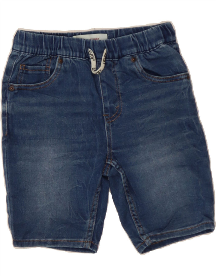 LEVI'S Boys Denim Shorts 11-12 Years Small W26 Blue Cotton Vintage Levi's and Second-Hand Levi's from Messina Hembry 
