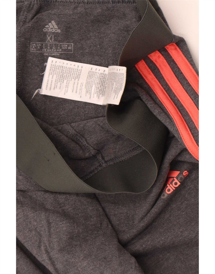 Adidas Womens Leggings XL Grey Cotton