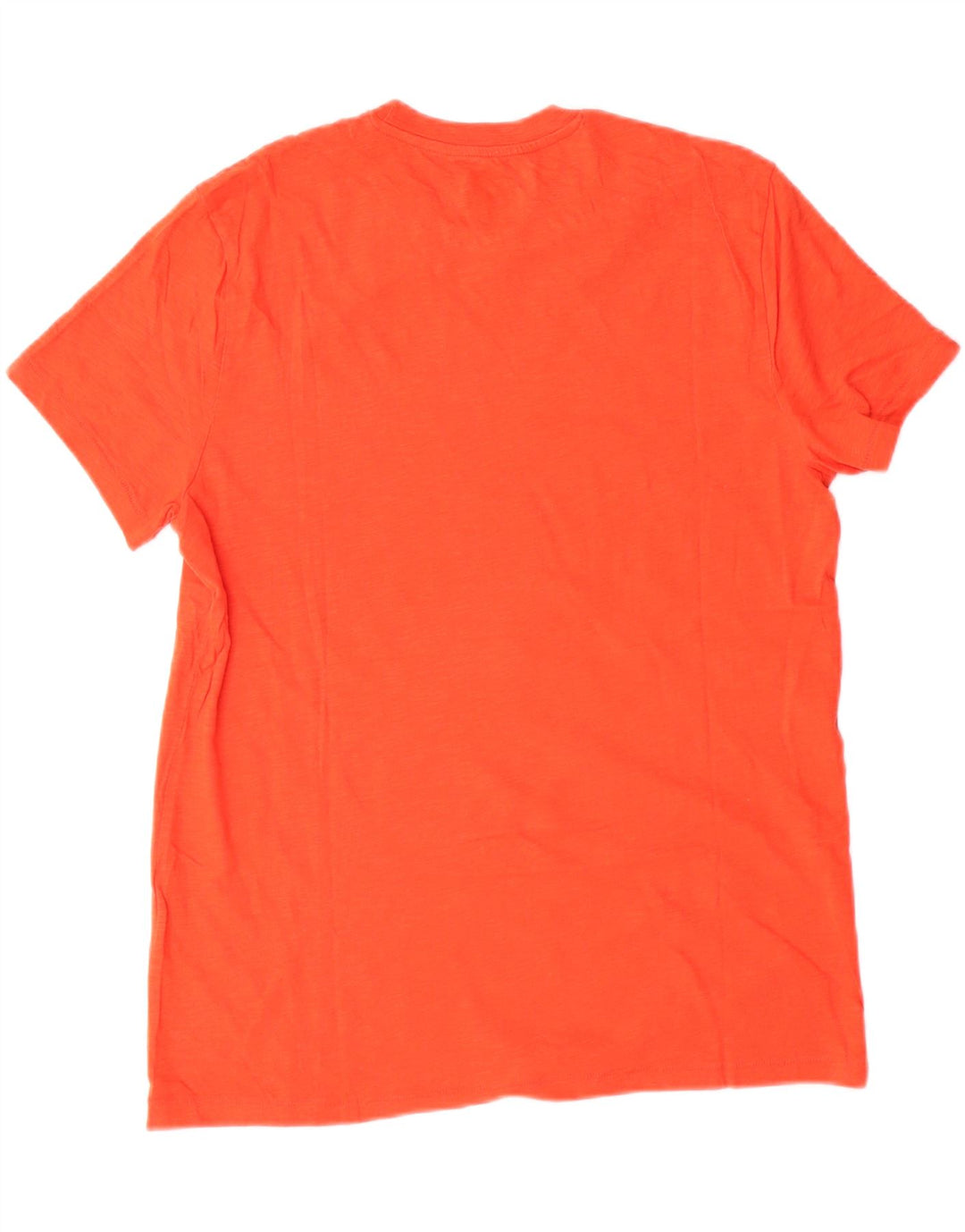Maui and Sons Mens Graphic T-Shirt Top Medium Orange Cotton