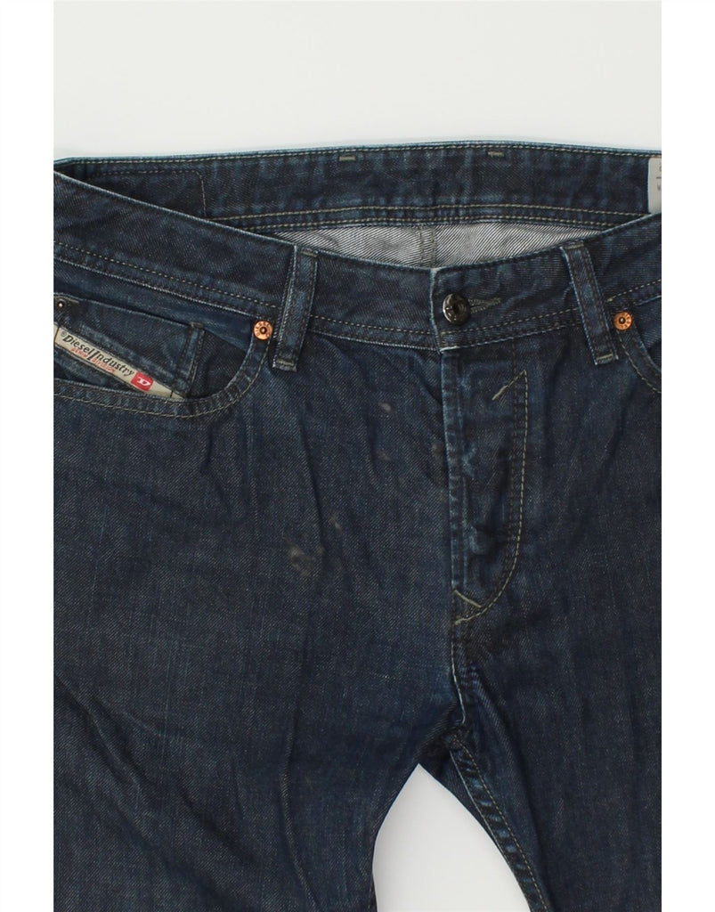 DIESEL Mens Waykee Regular Straight Jeans W31 L32 Navy Blue | Vintage Diesel | Thrift | Second-Hand Diesel | Used Clothing | Messina Hembry 