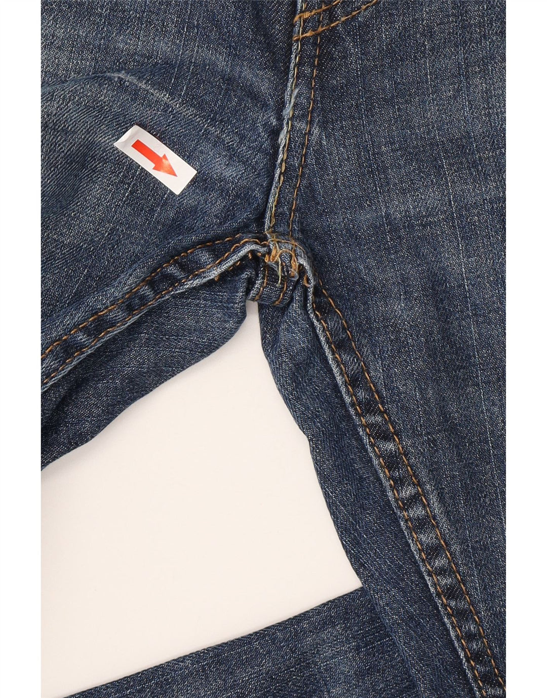 Levi's Mens 527 Slim Bootcut Jeans W30 L32 Blue Cotton