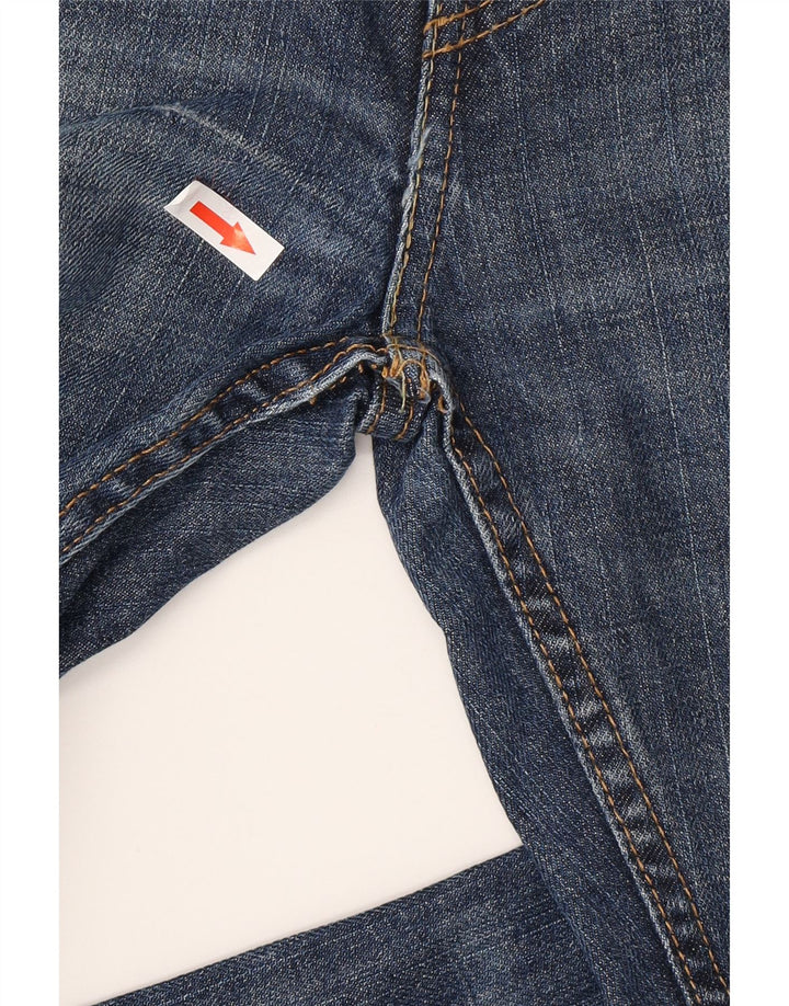 Levi's Mens 527 Slim Bootcut Jeans W30 L32 Blue Cotton