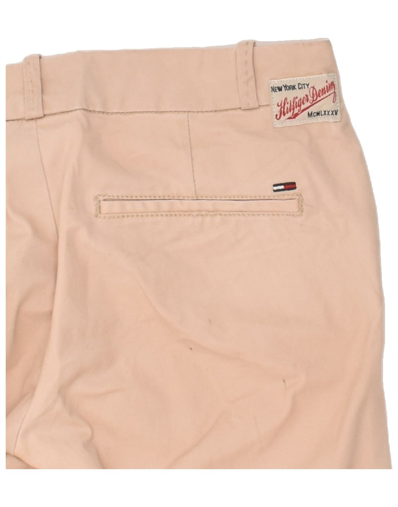 TOMMY HILFIGER Womens Slim Chino Trousers W30 L26  Beige Cotton Vintage Tommy Hilfiger and Second-Hand Tommy Hilfiger from Messina Hembry 