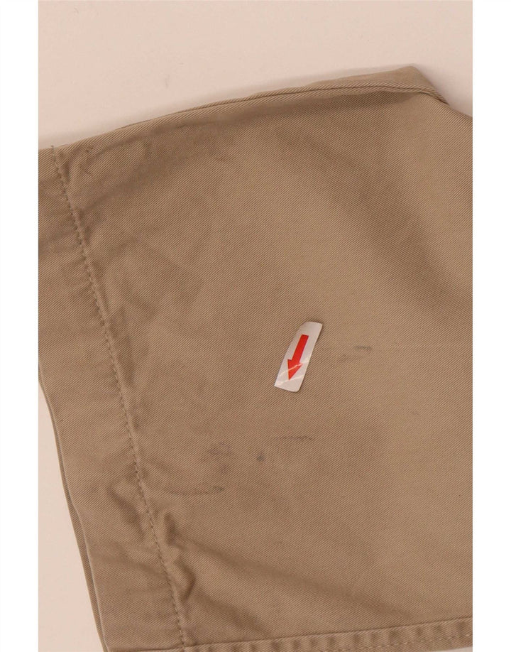 Marks & Spencer Mens Regular Fit Chino Trousers W42 L33 Beige Cotton