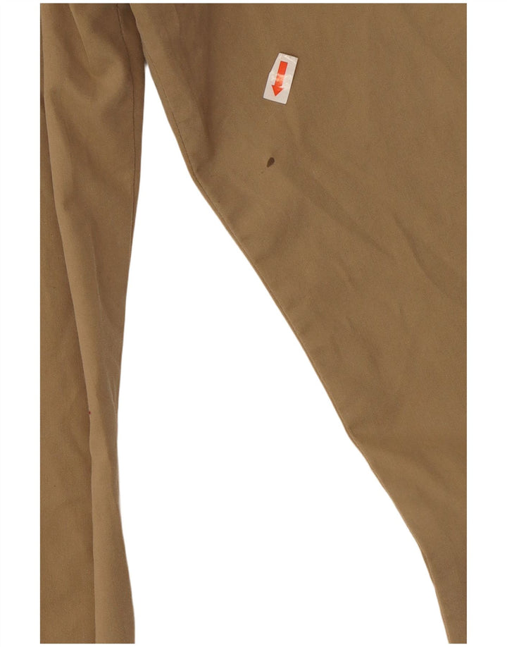 Marks & Spencer Mens Blue Harbour Bootcut Chino Trousers W38 L29 Beige