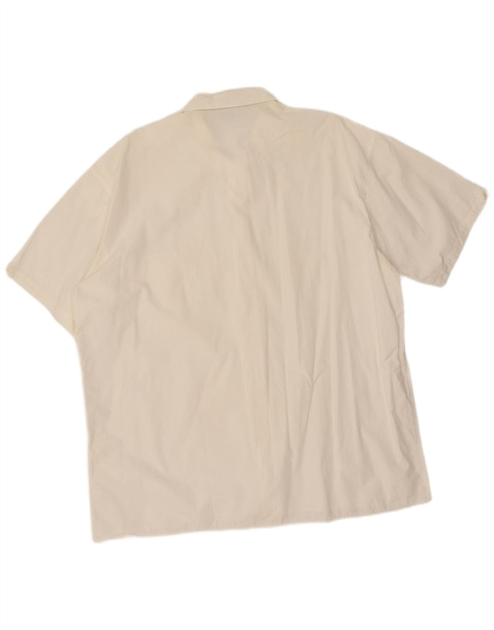 Navigare Mens Short Sleeve Shirt XL White