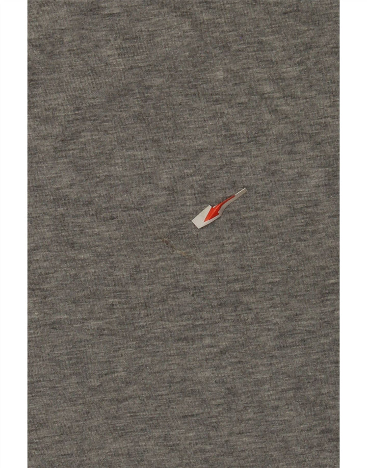 Champion Mens Graphic T-Shirt Top Medium Grey Flecked