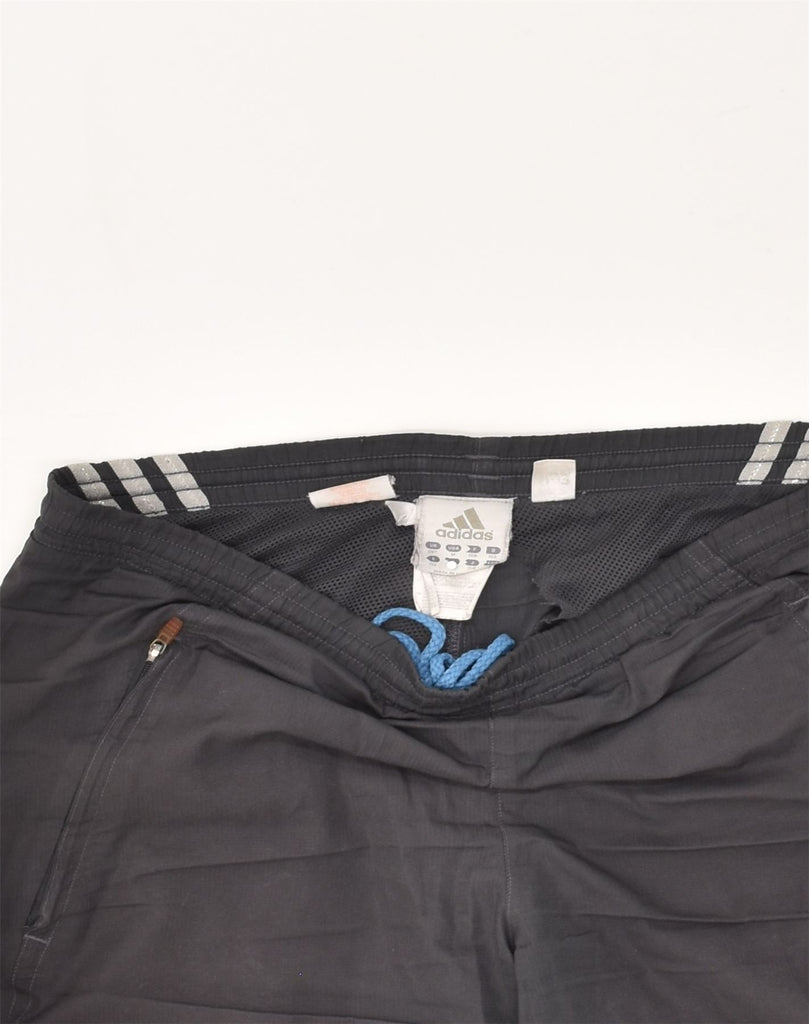 ADIDAS Boys Tracksuit Trousers 11-12 Years Grey Polyester | Vintage Adidas | Thrift | Second-Hand Adidas | Used Clothing | Messina Hembry 