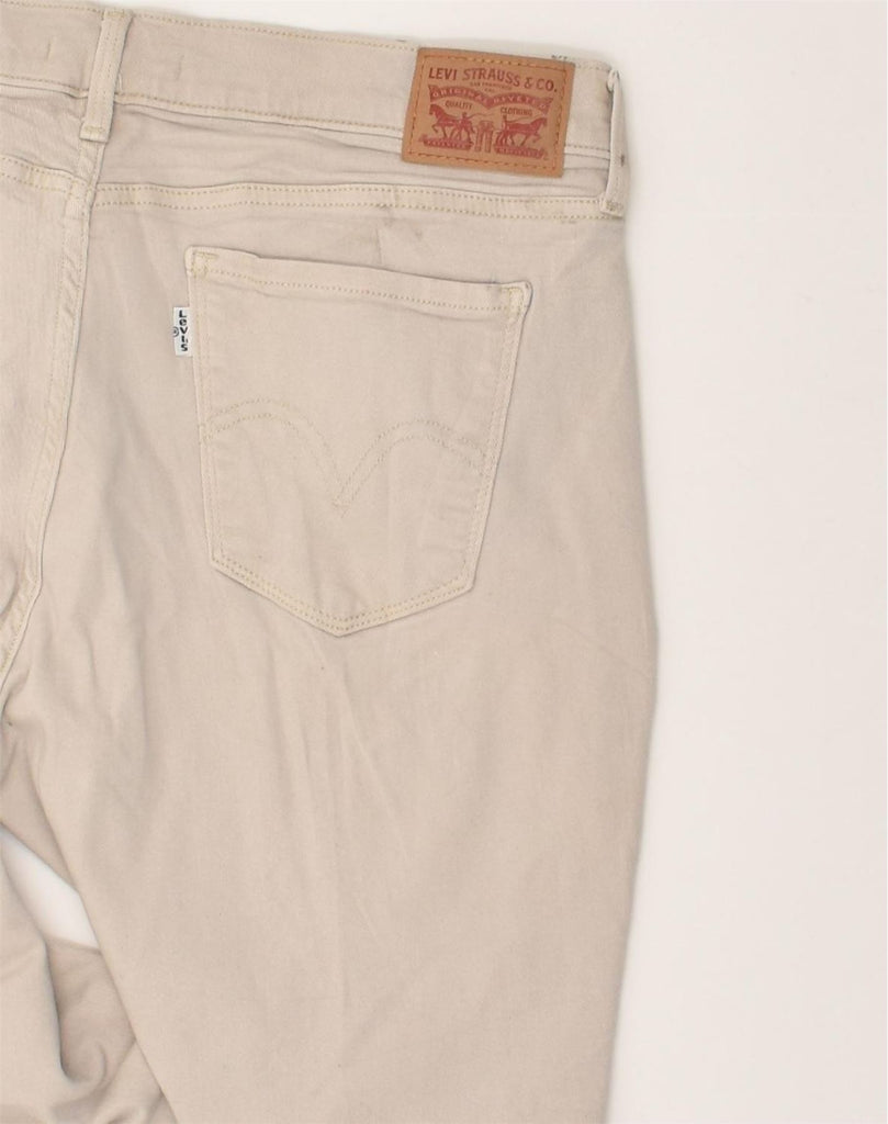 LEVI'S Womens 505 Straight Casual Trousers W30 L30  Beige Cotton | Vintage Levi's | Thrift | Second-Hand Levi's | Used Clothing | Messina Hembry 