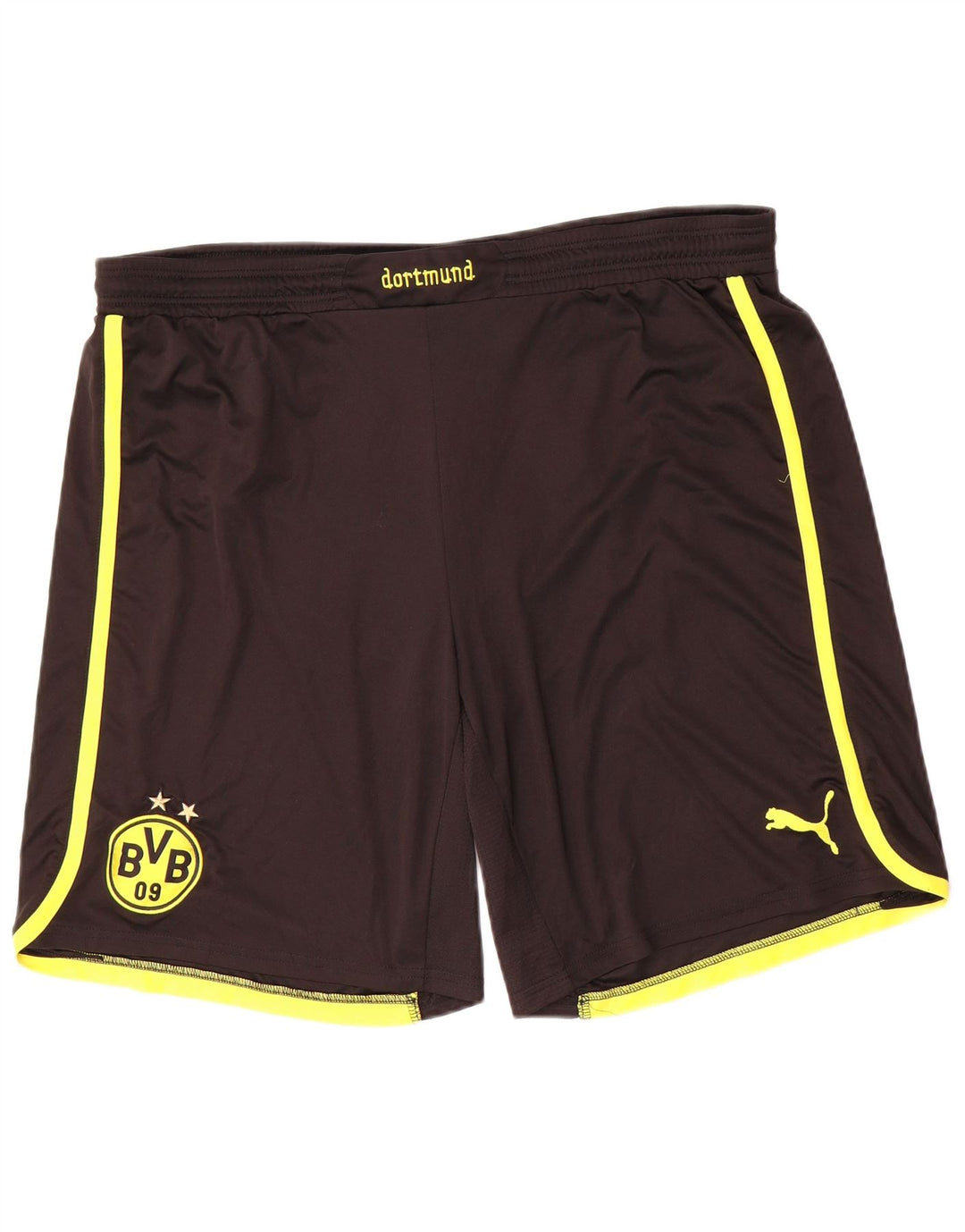PUMA Mens BVB Dortmund Sport Shorts XL Black