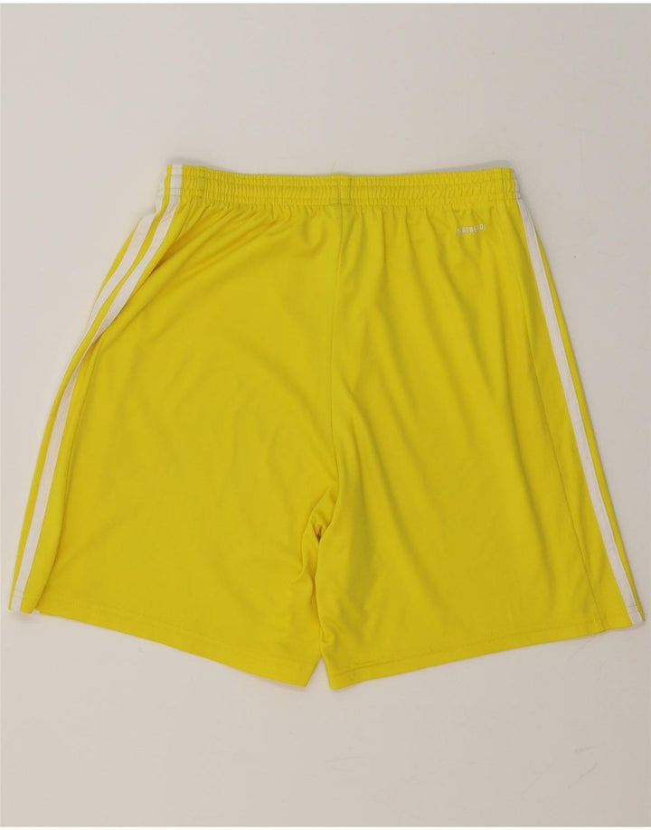 ADIDAS Mens Aeroready Sport Shorts Medium Yellow Polyester