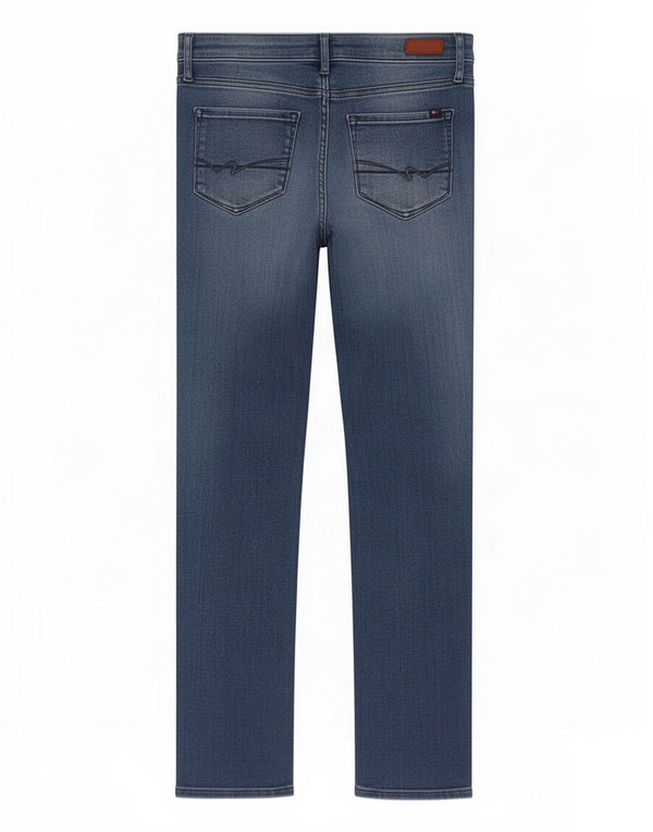 Tommy Hilfiger Womens Rome RW Straight Jeans W29 L32 Blue Cotton