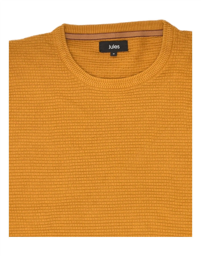 JULES Mens Sweatshirt Jumper Medium Yellow | Vintage Jules | Thrift | Second-Hand Jules | Used Clothing | Messina Hembry 
