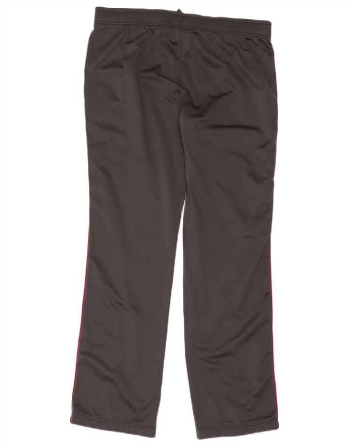 Nike Womens Tracksuit Trousers UK 16 Large Grey Polyester
