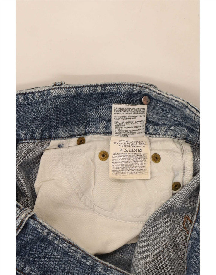 Diesel Womens Bootcut Jeans W27 L33 Blue Cotton
