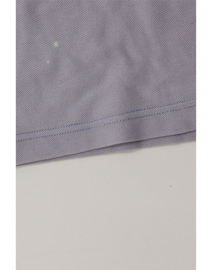 Fred Perry Mens Polo Shirt Medium Purple Cotton