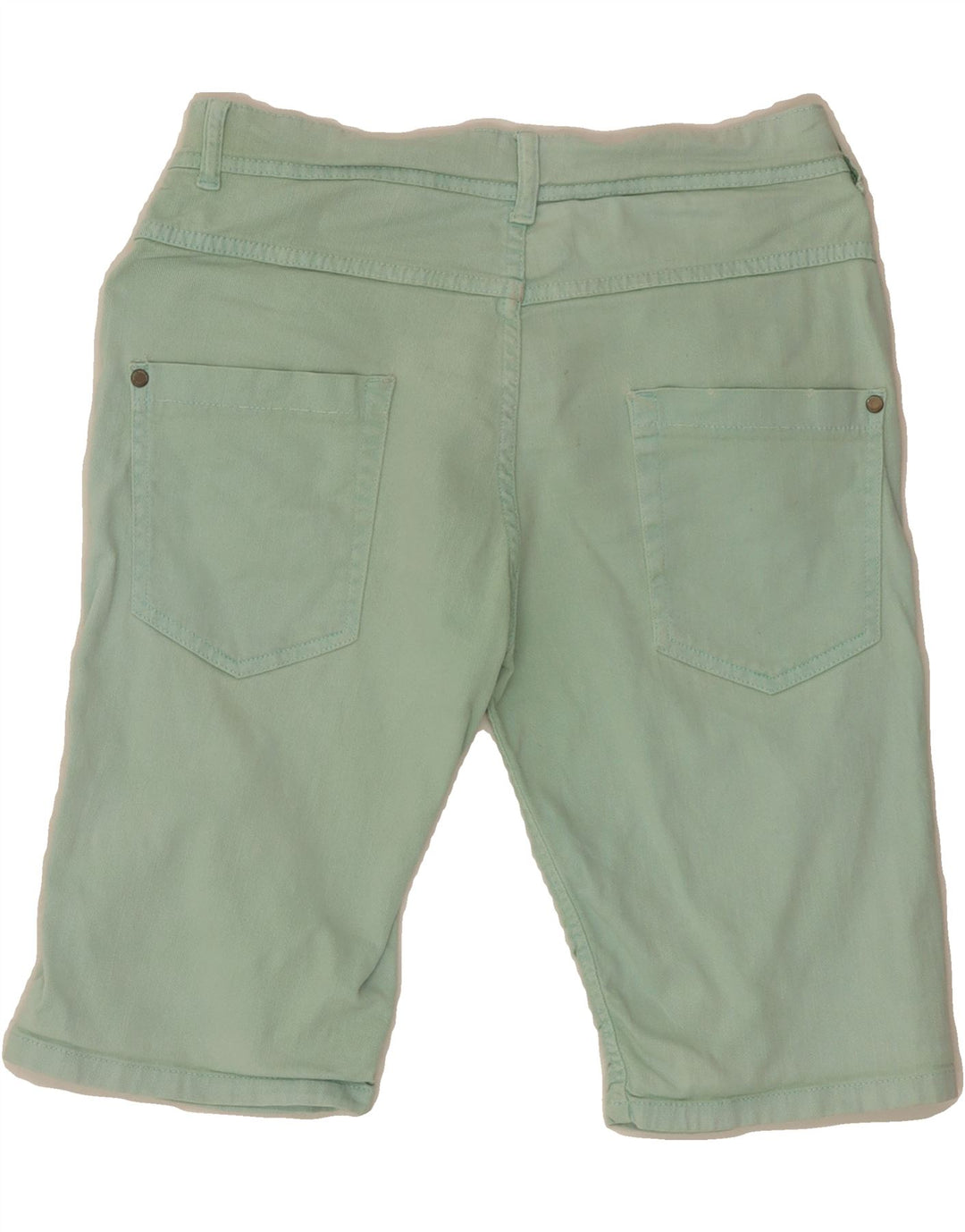 ZARA Boys Denim Shorts 11-12 Years W28  Green Vintage Zara and Second-Hand Zara from Messina Hembry 