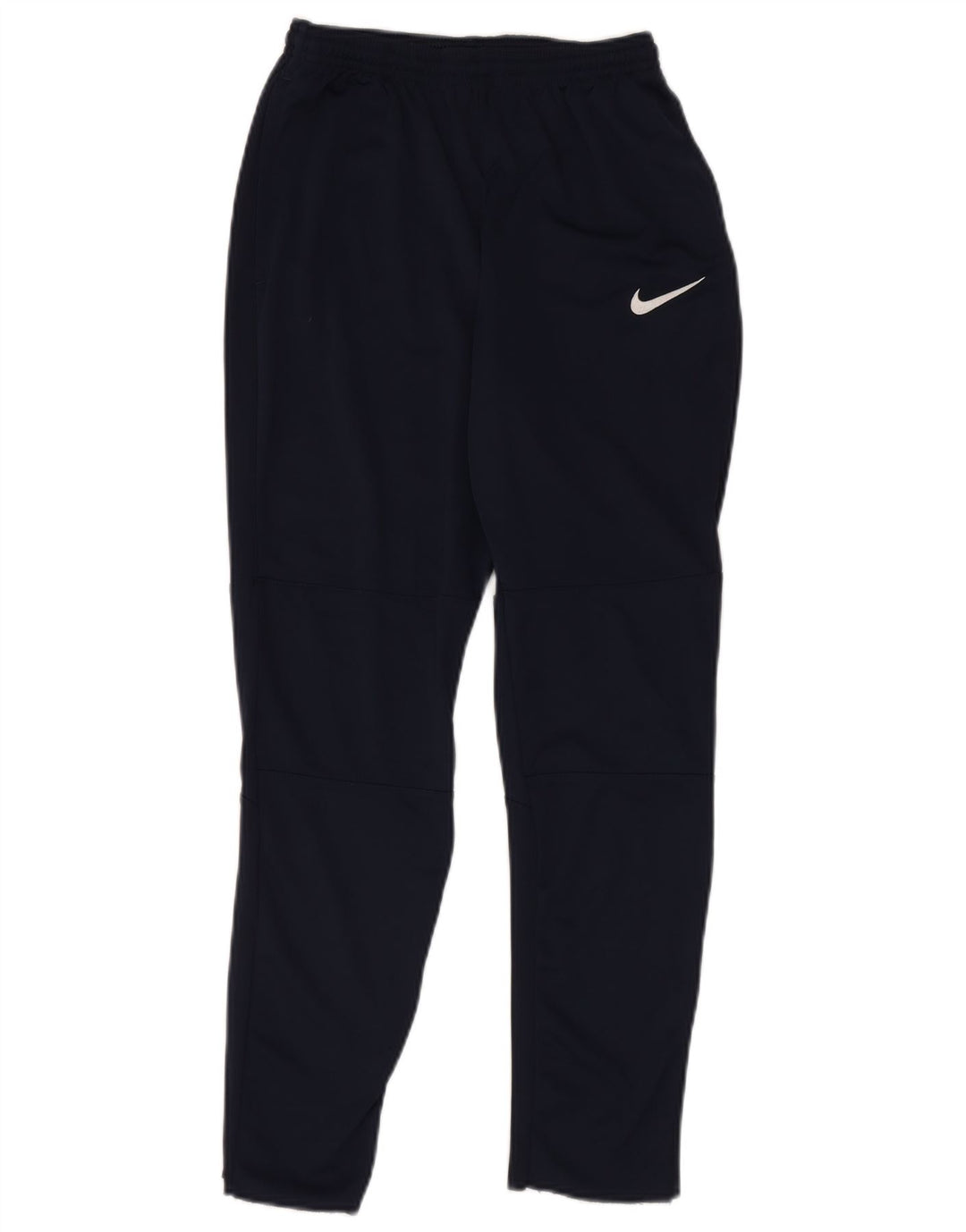 NIKE Boys Dri Fit Tracksuit Trousers 13-14 Years XL Navy Blue Polyester