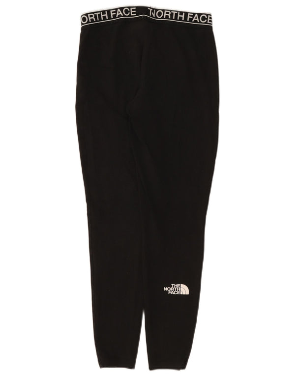 The North Face Womens Graphic Leggings UK 8 Small Black Cotton