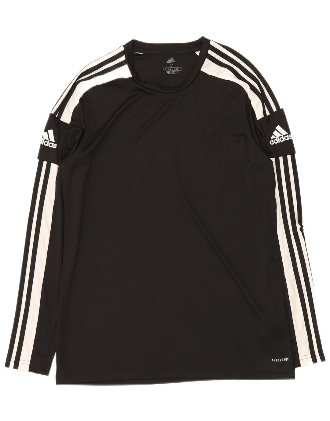 Adidas Mens Aeroready Top Long Sleeve Medium Black Polyester