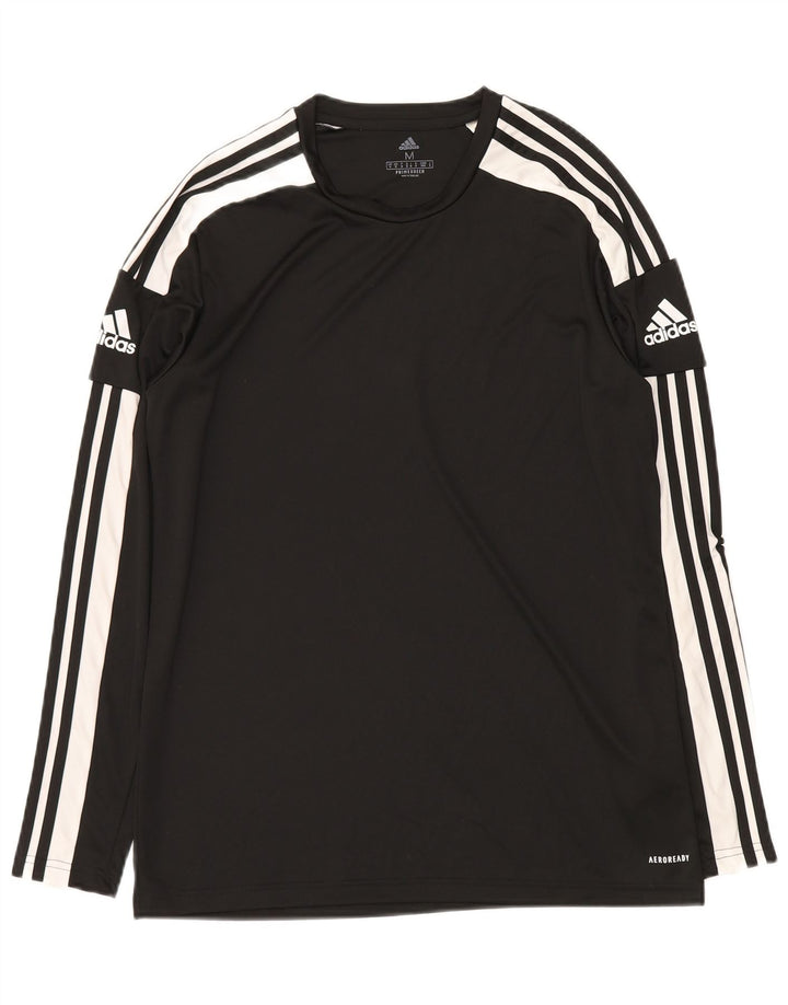 Adidas Mens Aeroready Top Long Sleeve Medium Black Polyester