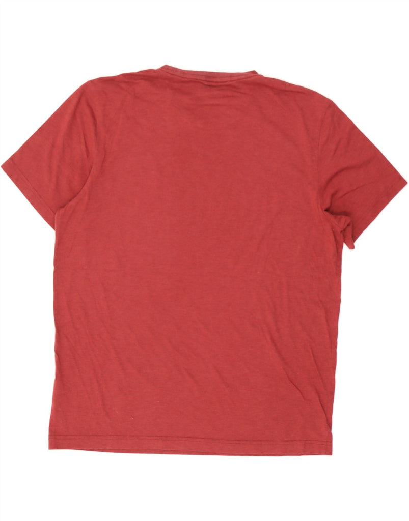 PUMA Mens Graphic T-Shirt Top Large Red Polyester Vintage Puma and Second-Hand Puma from Messina Hembry 