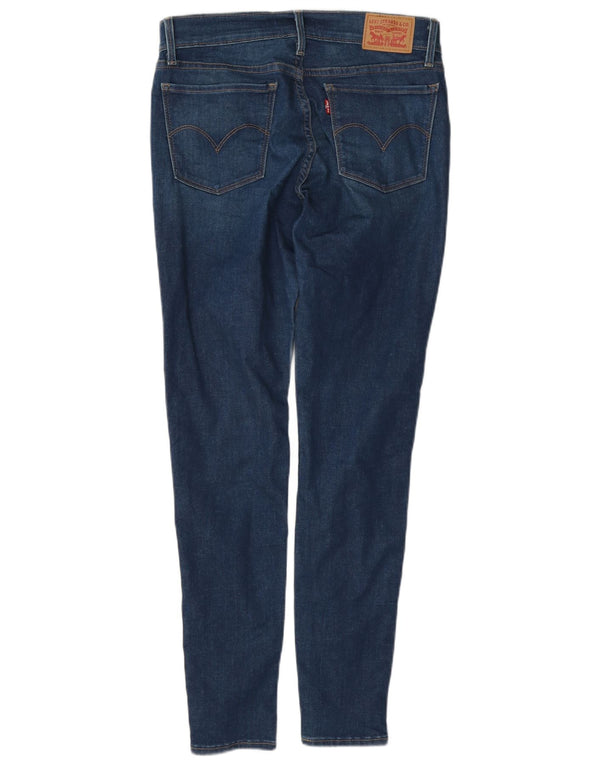 Levi's Womens 710 Super Skinny Jeans W28 L30 Blue Cotton