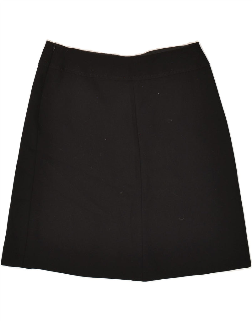 LUISA SPAGNOLI Womens A-Line Skirt IT 42 Medium W30 Black | Vintage Luisa Spagnoli | Thrift | Second-Hand Luisa Spagnoli | Used Clothing | Messina Hembry 