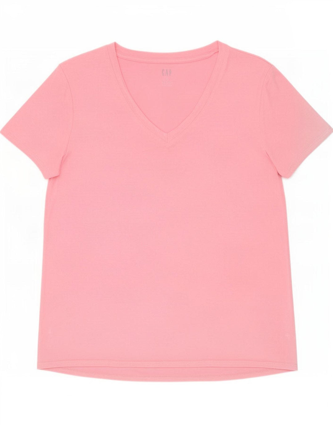 Gap Womens T-Shirt Top UK 10 Small Pink Rayon