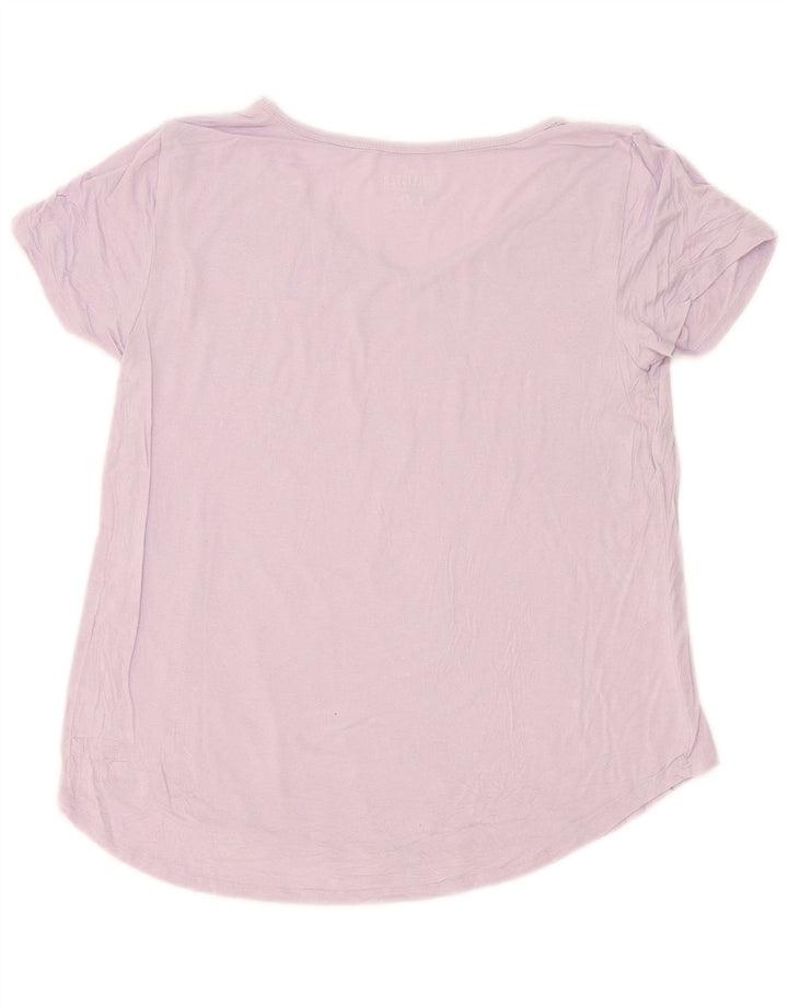 Hollister Womens T-Shirt Top UK 14 Medium Purple