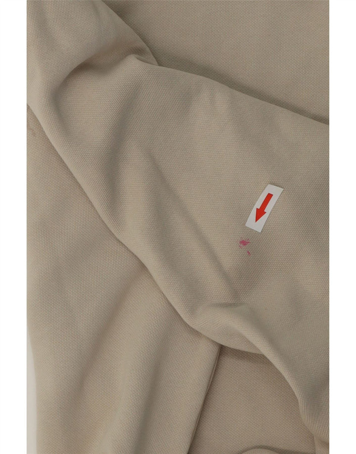 Puma Mens Sweatshirt Jumper Small Beige Cotton