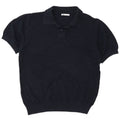 Zara Mens Polo Shirt Medium Navy Blue