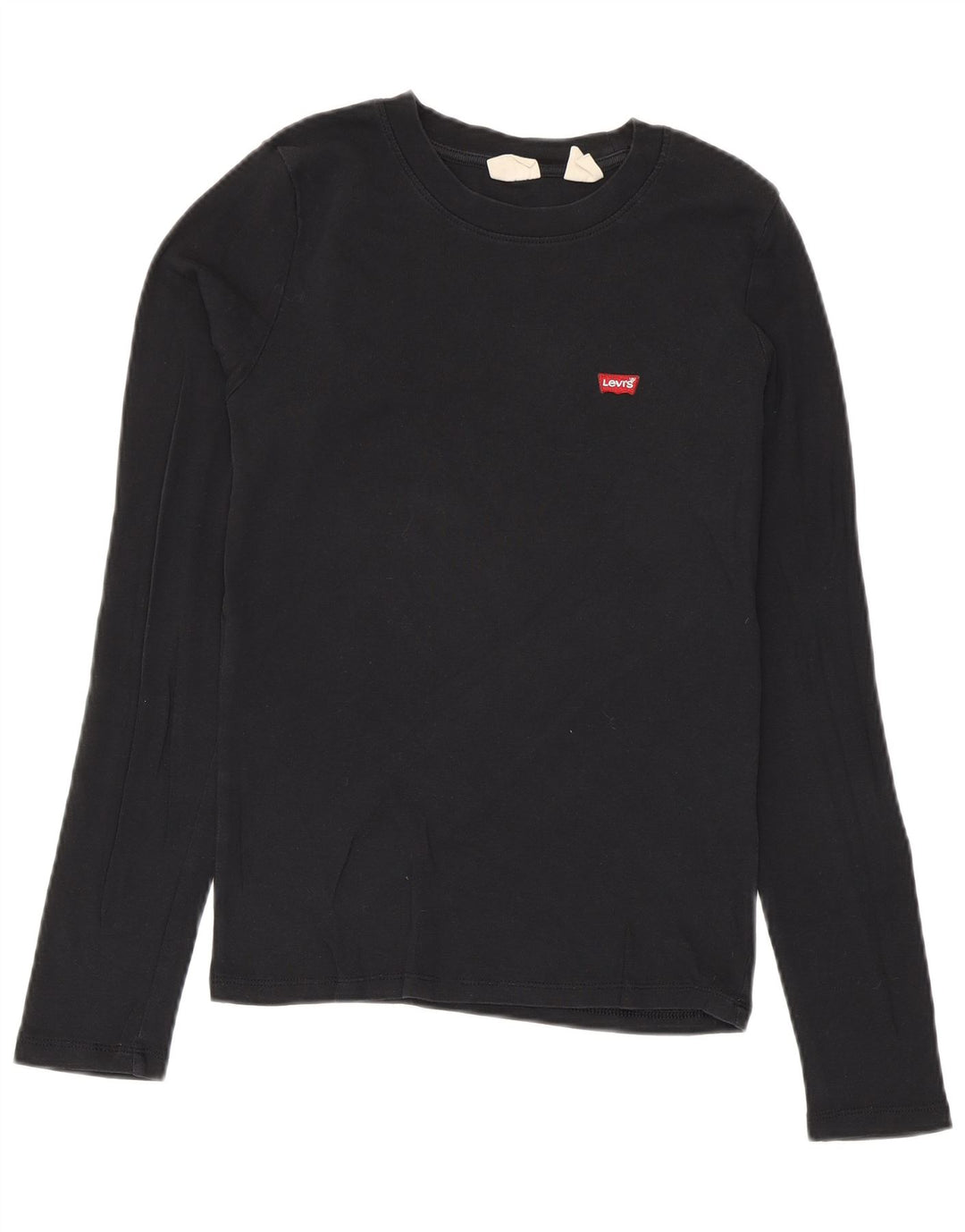 Levi's Womens Top Long Sleeve UK 12 Medium Black
