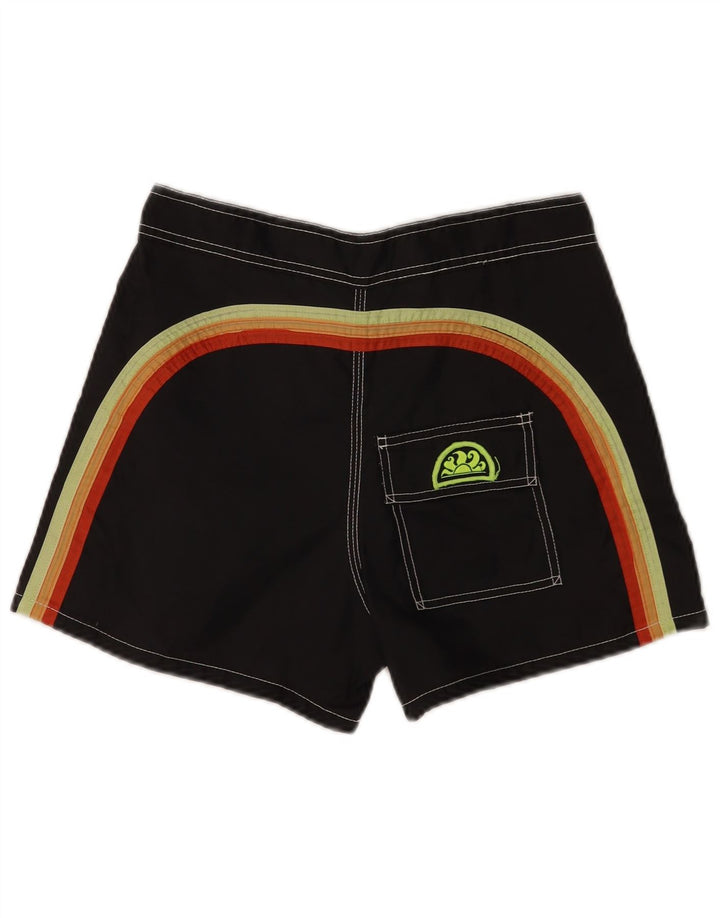 Sundek Mens Swimming Shorts Small Black Nylon