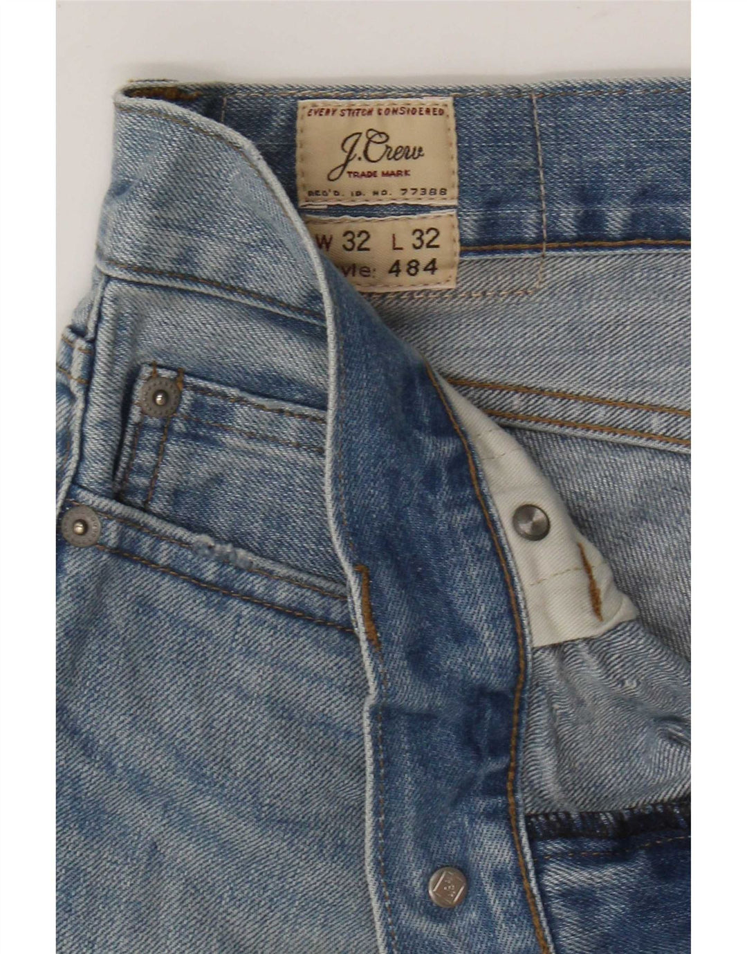 J. Crew Mens Slim Jeans W32 L32 Blue