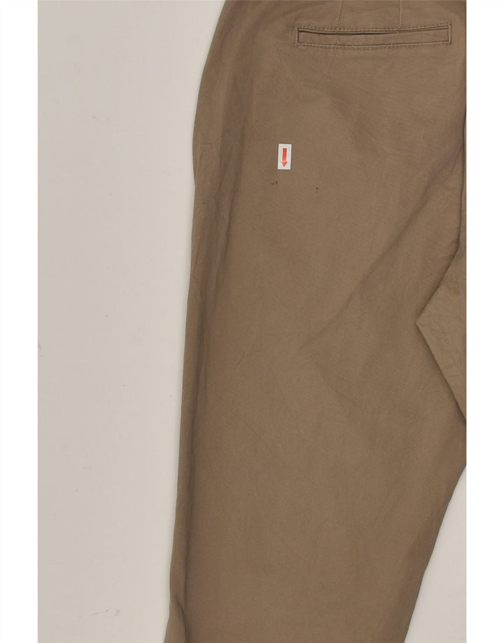 LEE Womens Slim Casual Trousers US 6 Medium W30 L30  Brown Cotton | Vintage Lee | Thrift | Second-Hand Lee | Used Clothing | Messina Hembry 