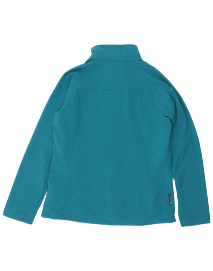 Mountain Warehouse Womens Tracksuit Top Jacket UK 14 Large Blue Polyester
