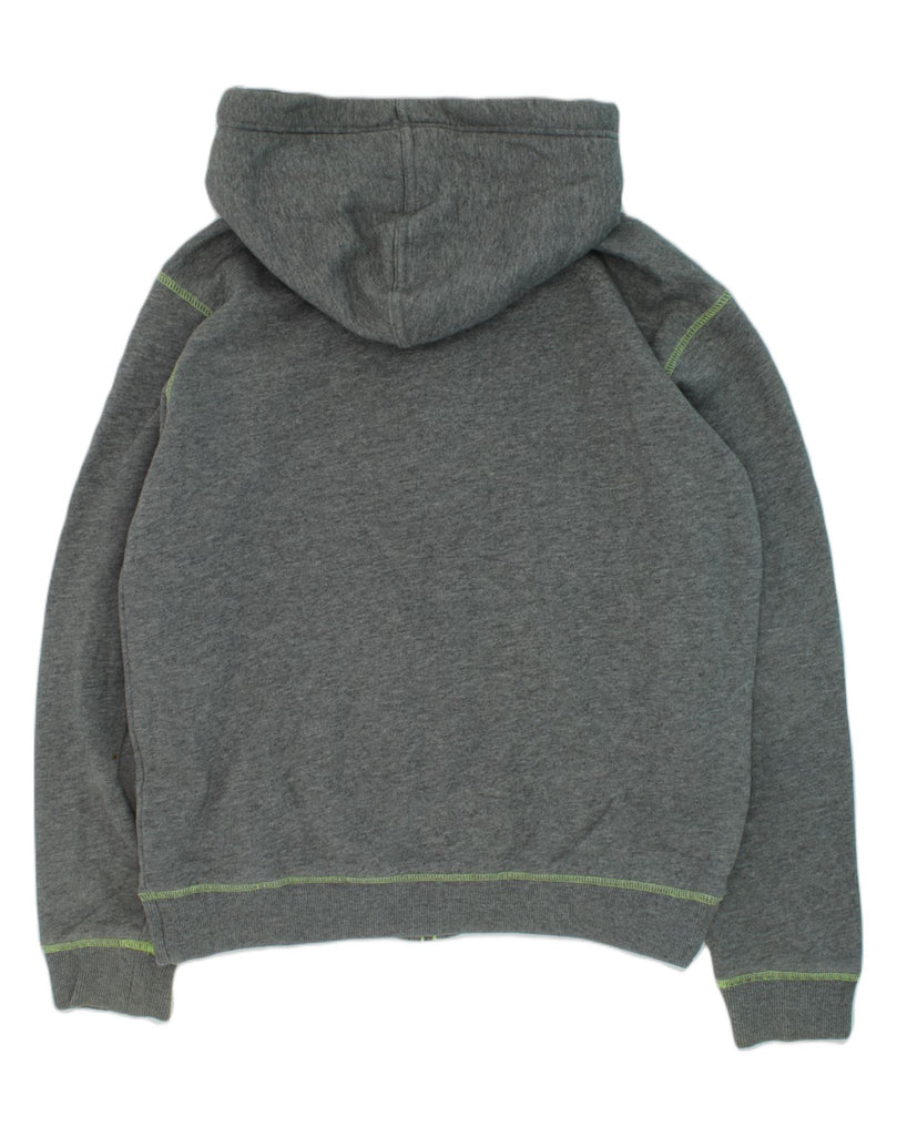 QUIKSILVER Boys Zip Hoodie Sweater 15-16 Years Grey Cotton | Vintage Quiksilver | Thrift | Second-Hand Quiksilver | Used Clothing | Messina Hembry 