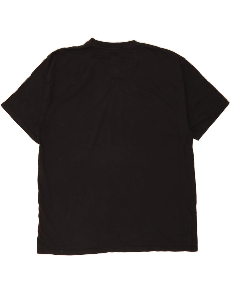 HURLEY Mens Graphic T-Shirt Top XL Black Cotton Vintage Hurley and Second-Hand Hurley from Messina Hembry 