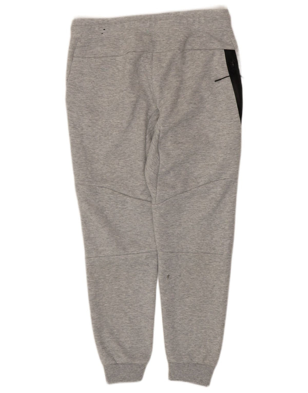 NIKE Mens Tracksuit Trousers Joggers Medium  Grey Colourblock Cotton