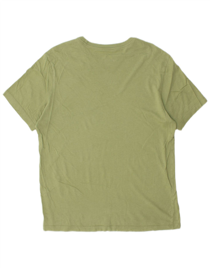 Nike Mens T-Shirt Top Medium Green