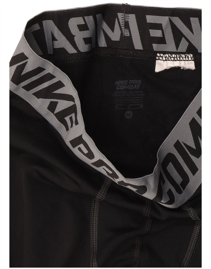 Nike Mens Graphic Leggings  Medium Black