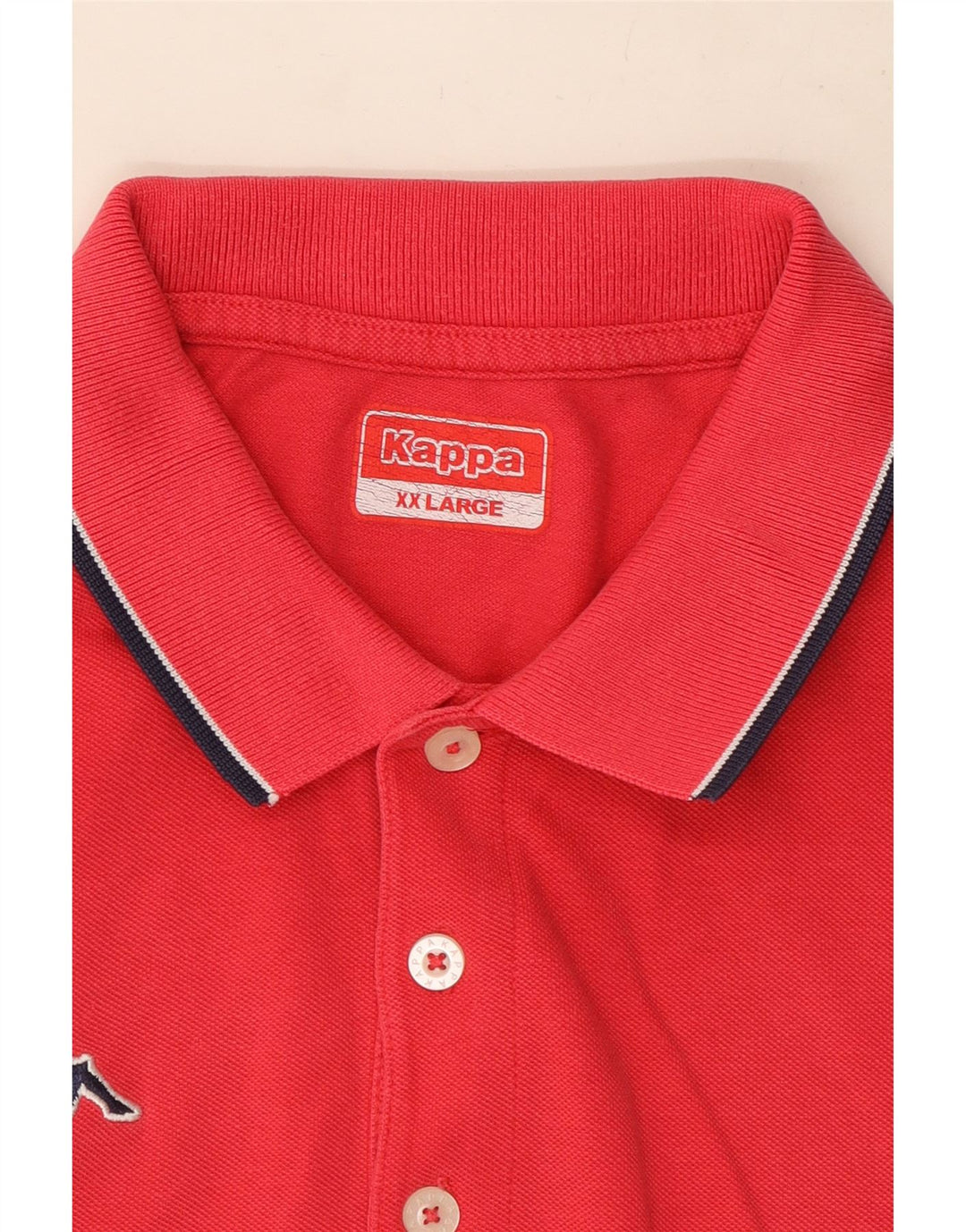 Kappa Mens Polo Shirt 2XL Pink