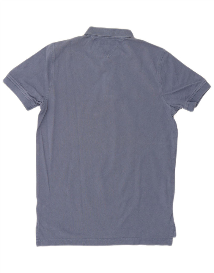 Tommy Hilfiger Mens Regular Fit Polo Shirt Small Blue