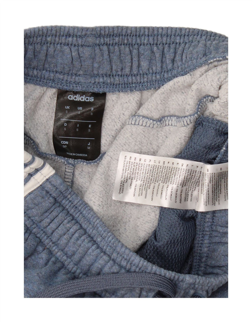 ADIDAS Mens Tracksuit Trousers Joggers Small Blue Cotton Vintage Adidas and Second-Hand Adidas from Messina Hembry 